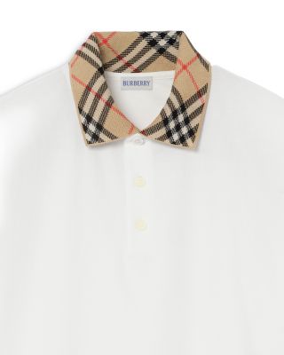 Check Collar Polo Shirt