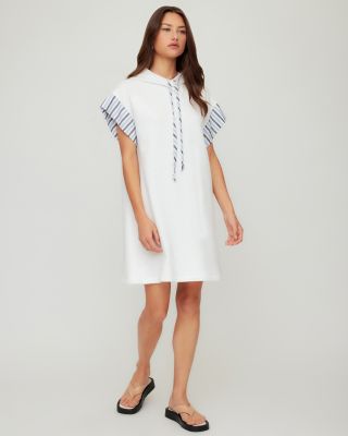 Dayna Contrast Hoodie Dress