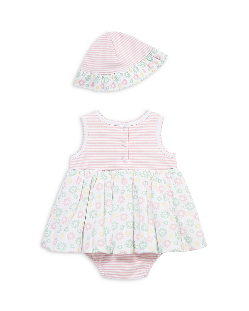 Little Me Girls' Daisy Fun Popover Bodysuit & Hat Set - Baby