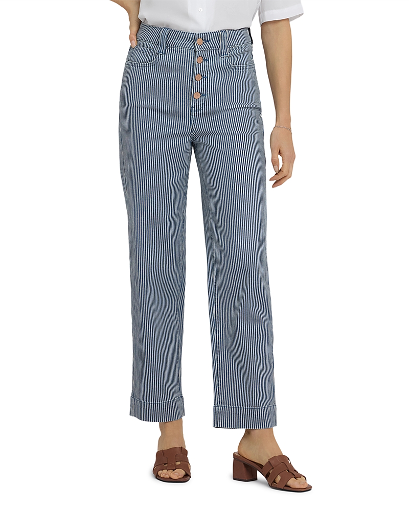 Nydj Kasey High Rise Stovepipe Ankle Jeans in Malaga