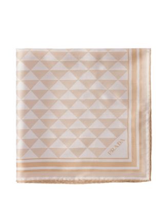  Jacquard Silk Scarf 55X55