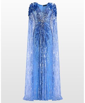 Goldfinger Sequin-Embellished Maxi Dress