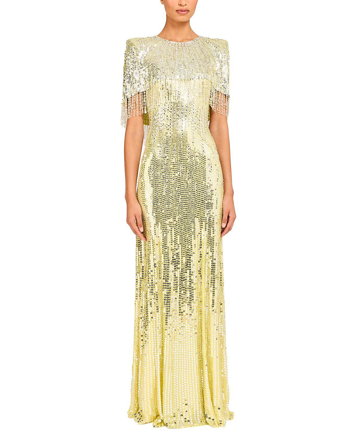 Jenny Packham Blake Sequin-Embellished Maxi Dress