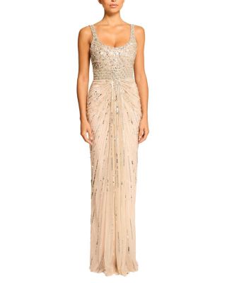  Elixir Sequin-Embellished Maxi Dress