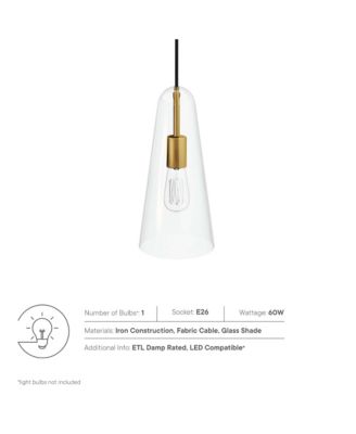  Beacon 1-Light Pendant Light