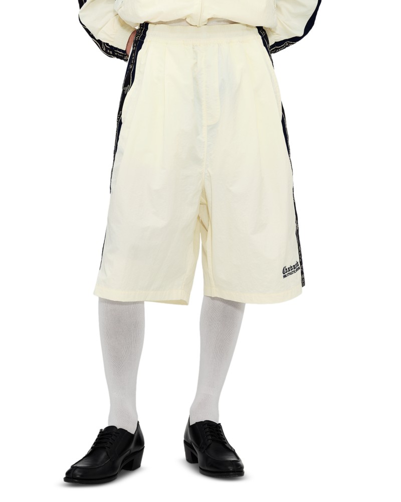 Willy Chavarria Casa De Chavarria Oracle 10.5 Track Shorts in Masa