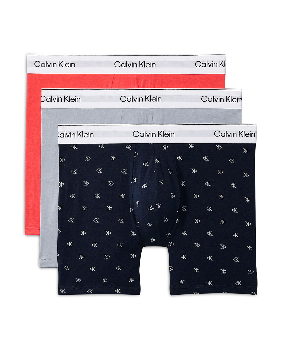 Calvin Klein Icon Cotton Stretch Boxer Briefs, Pack of 3