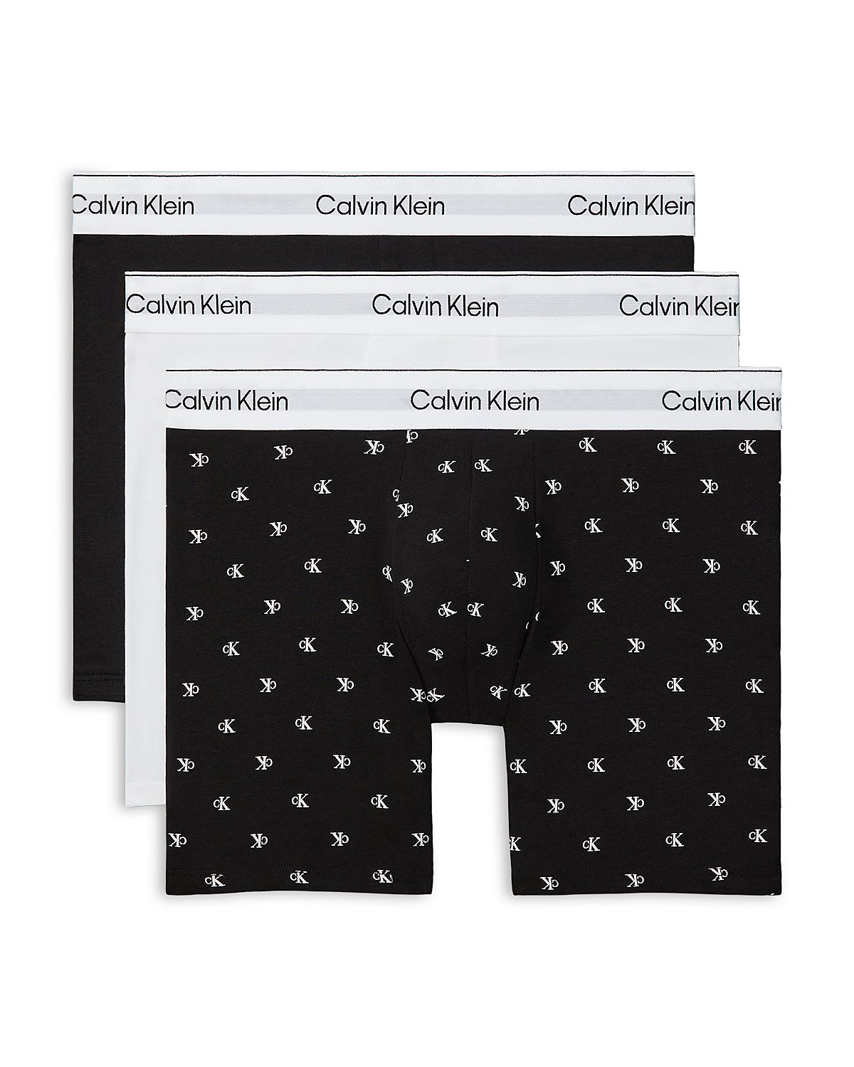 Calvin Klein Icon Cotton Stretch Boxer Briefs, Pack of 3