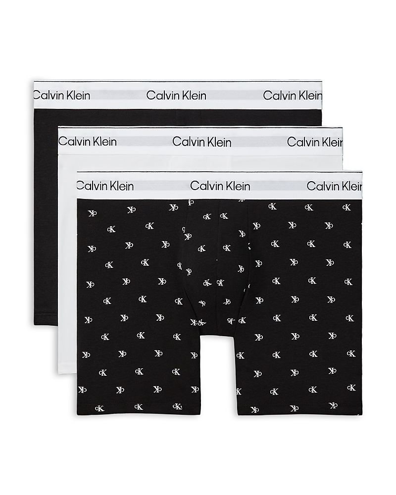 Calvin Klein Icon Cotton Stretch Boxer Briefs, Pack of 3