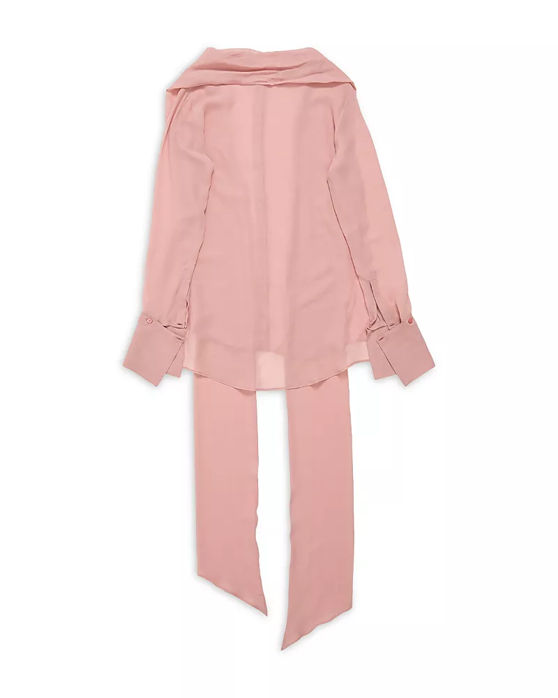 Acne Studios Silk Button Up Shirt
