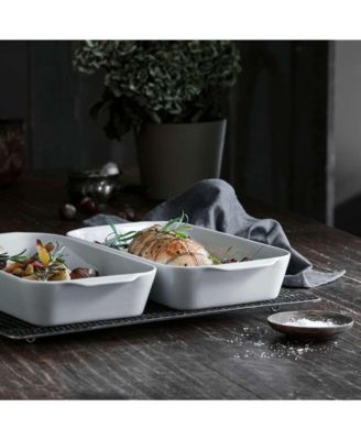  Deep Rectangular Eared Roaster, Large