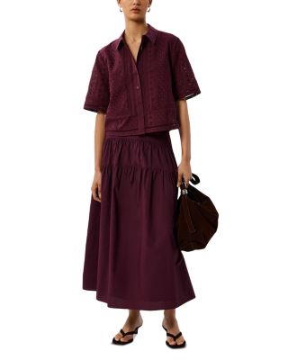 Broderie Cotton Shirt