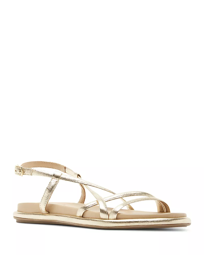 La Canadienne Women's Astro Leather Flat Sandals