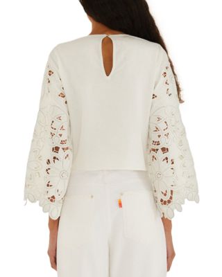 Richilieu Embroidered Top