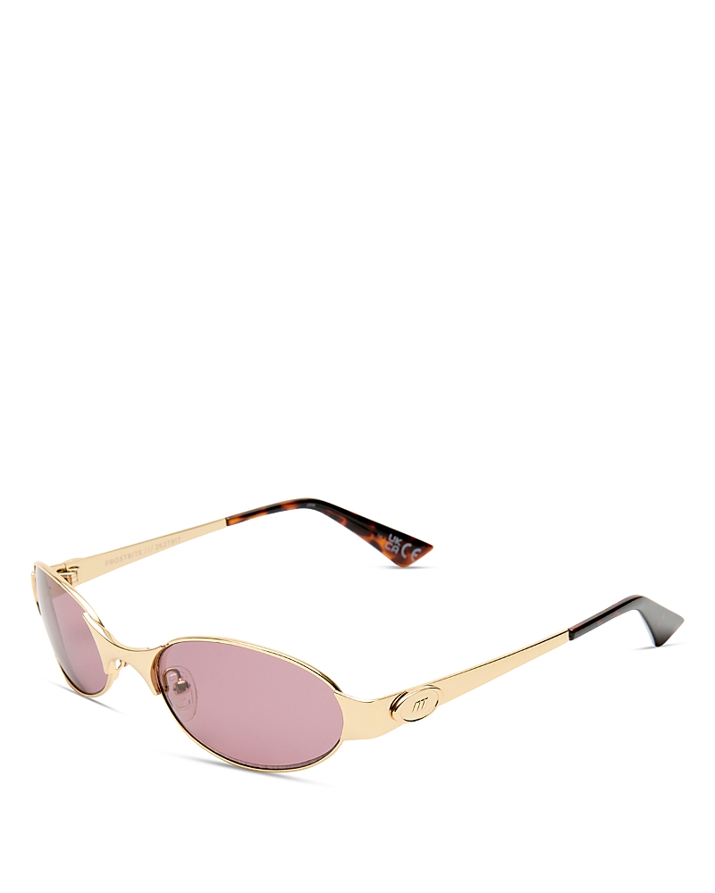 Le Specs Frostbite Oval Sunglasses, 56mm · OS