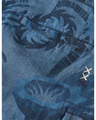 Boys' Allover Print Chambray Shorts - Big Kid