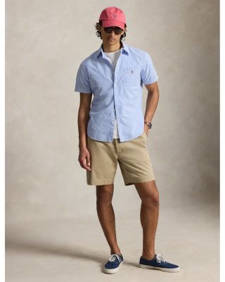 RL Prepster Classic Fit Seersucker Shirt