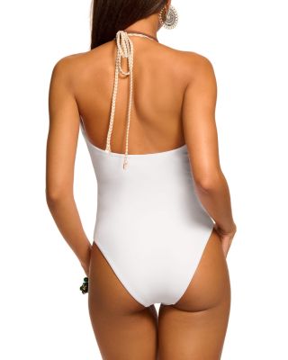 Plunging Neck Swimsuit