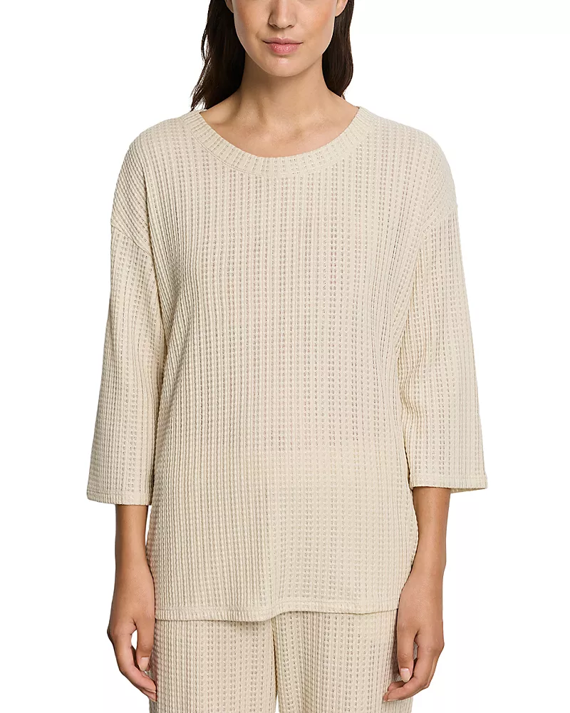 Hanro Summer Knits 3/4 Sleeve Shirt