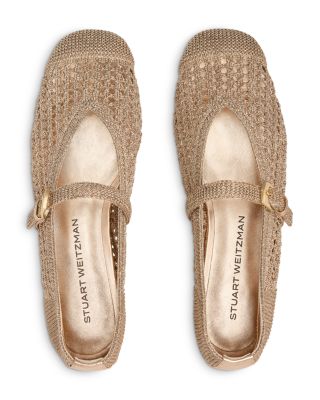 Women's Leora Mary Jane Crochet Flats