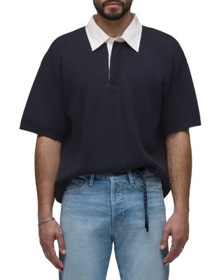 Contrast Collar Polo Shirt