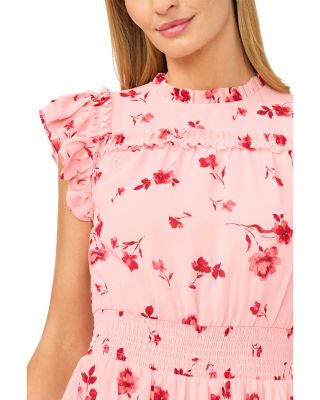 Flutter Sleeve Midi Dress