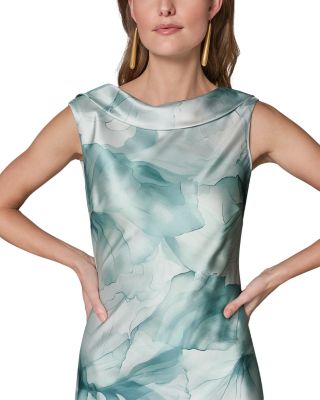 Sleeveless High Neck Maxi Dress