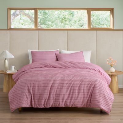 Devon Texture Comforter Set, Full/Queen