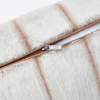 Stasia Ribbed Plush Decorative Pillow 36" x 8"