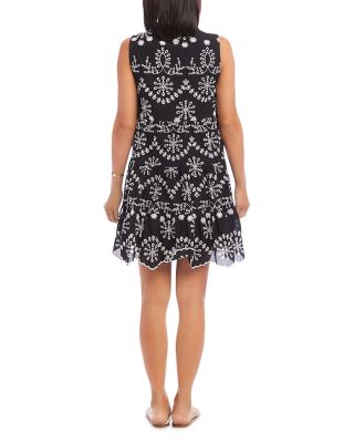 Sleeveless Eyelet Dress