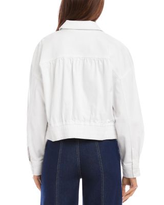 Novelty Button Jean Jacket