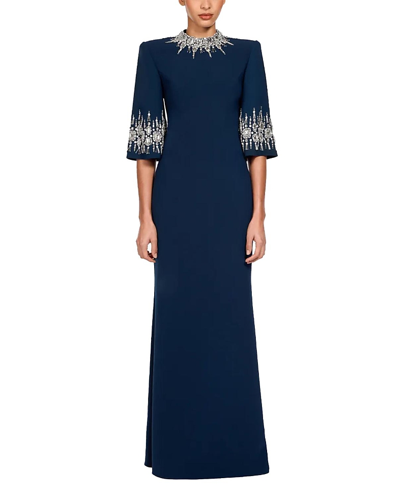 Jenny Packham Ilana Embellished Maxi Dress