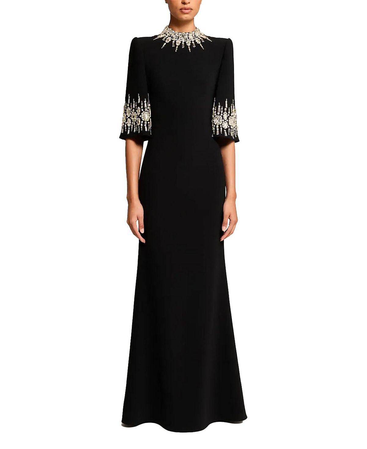 Jenny Packham Ilana Embellished Maxi Dress