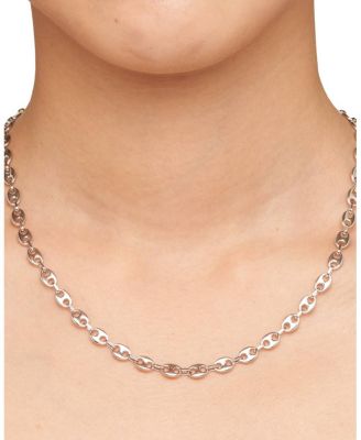 Sterling Silver Take Me There Petite Mariner Necklace
