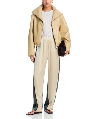 Alonza Boxy Fit Funnel Neck Jacket