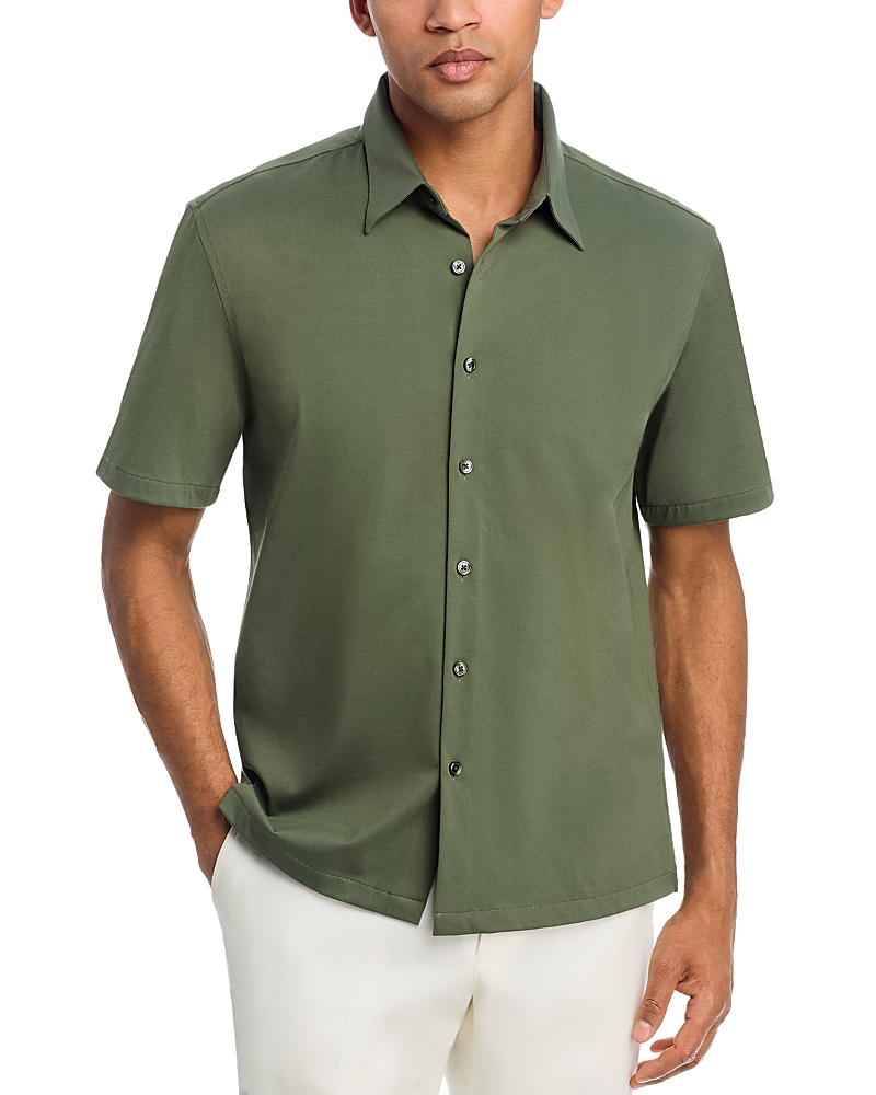 Theory Irving Regular Fit Short Sleeve Shirt