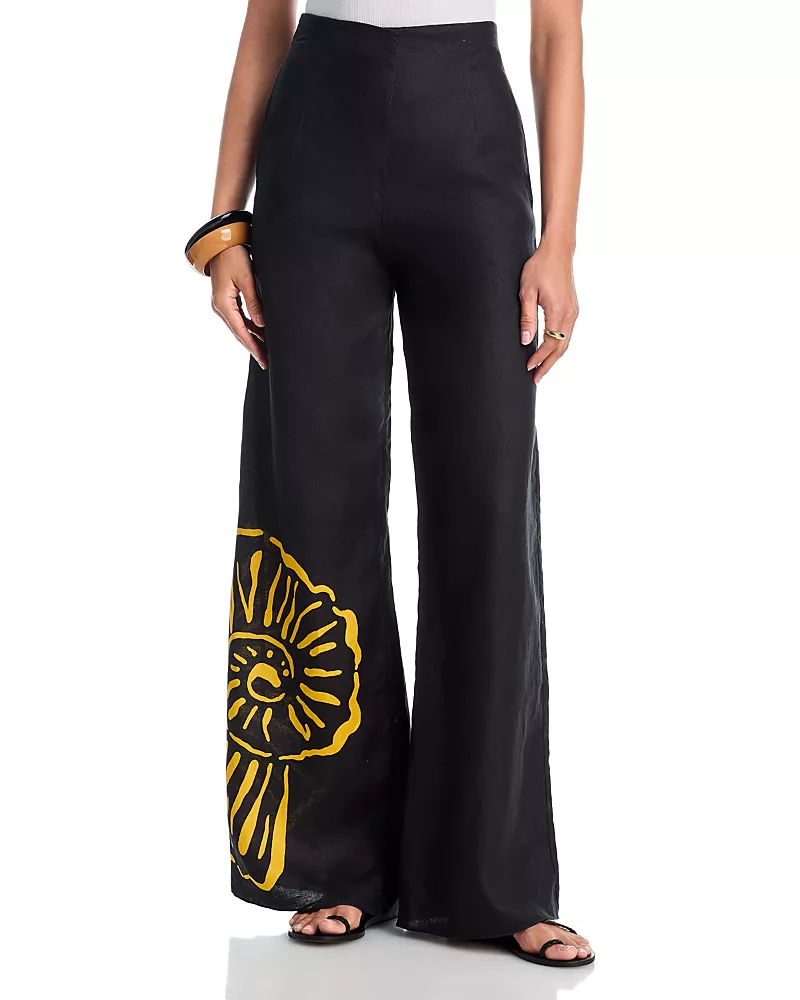 Cala de la Cruz Toya Linen Pants