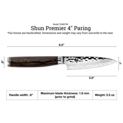 Shun Premier Paring Knife