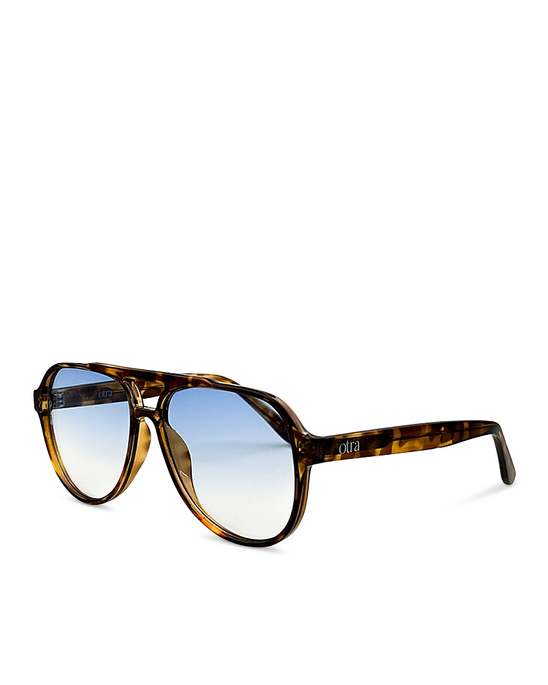 Otra Stevie Aviator Sunglasses, 58mm