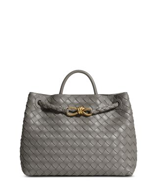 Bottega Veneta Medium Andiamo Intrecciato Leather Shoulder Bag