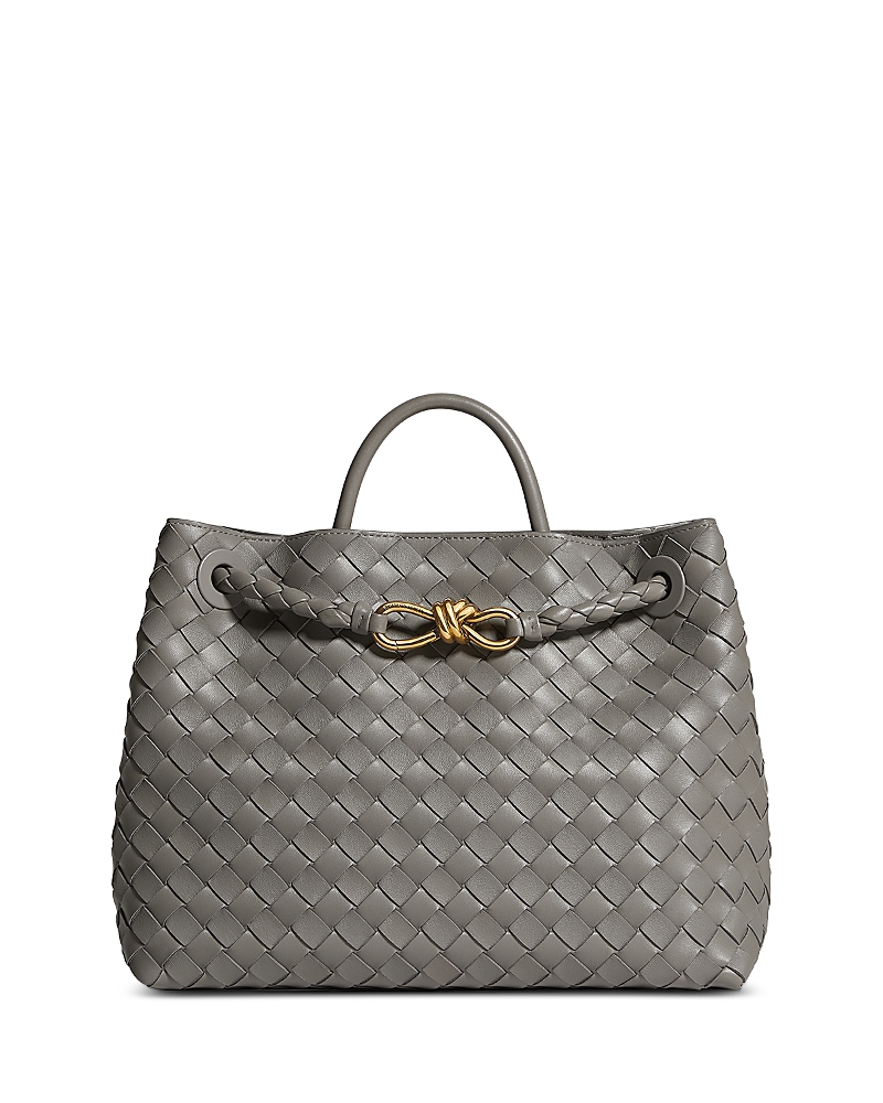 Bottega Veneta Medium Andiamo Intrecciato Leather Shoulder Bag