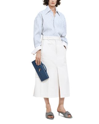 Andiamo Intrecciato Leather Clutch