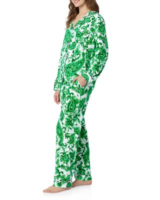 Stretch Jersey Long Sleeve Pajama Set 