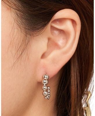  Sterling Silver Belle of the Ball Hoops