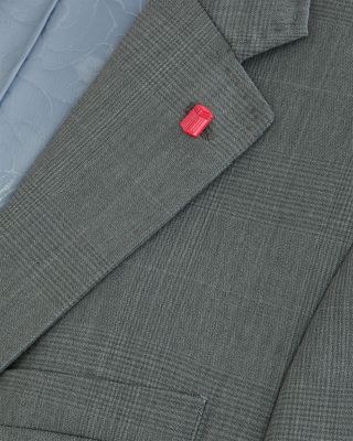 Wright Plaid Modern Fit Suit Jacket