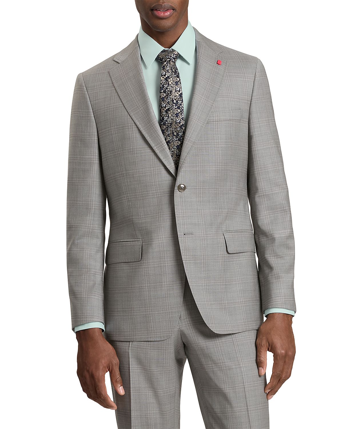 Ted Baker Wright Plaid Modern Fit Suit Jacket