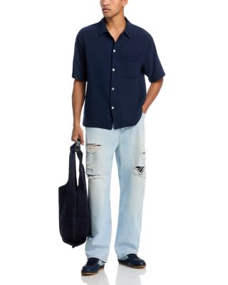 Baggy Fit Jeans in Midway Destructed