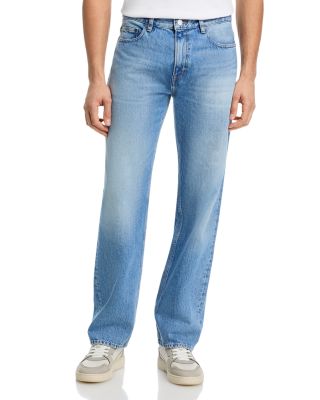 Relaxed Fit Straight Leg Jeans in Sunroof