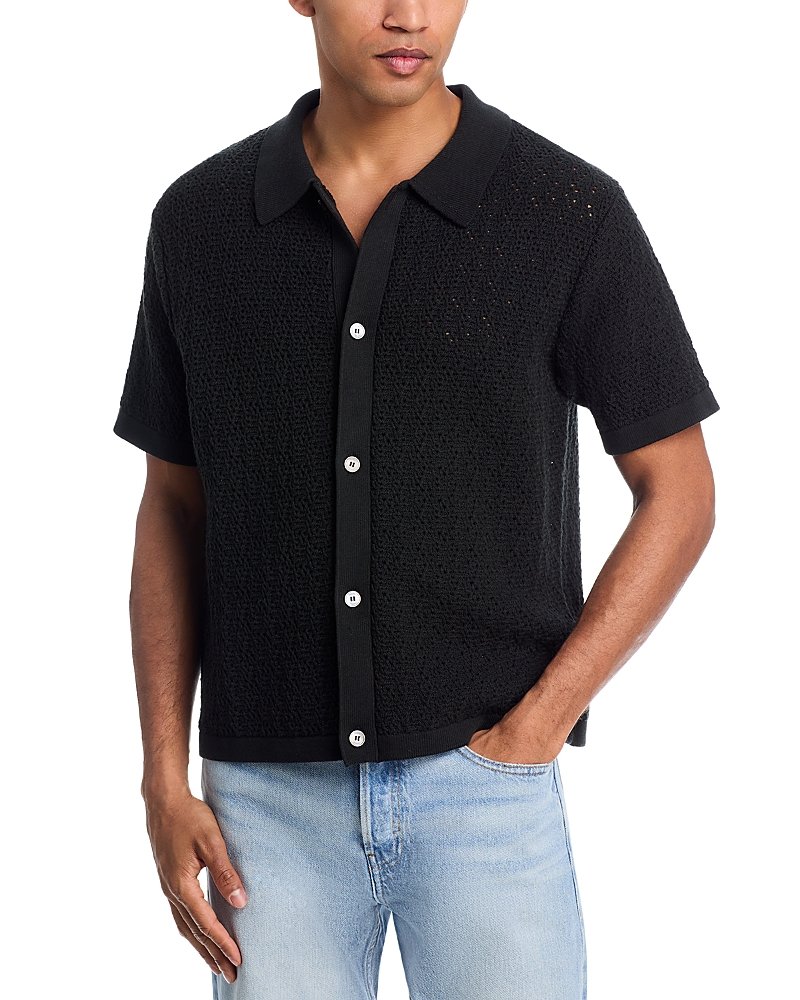 Frame Open Stitch Cardigan