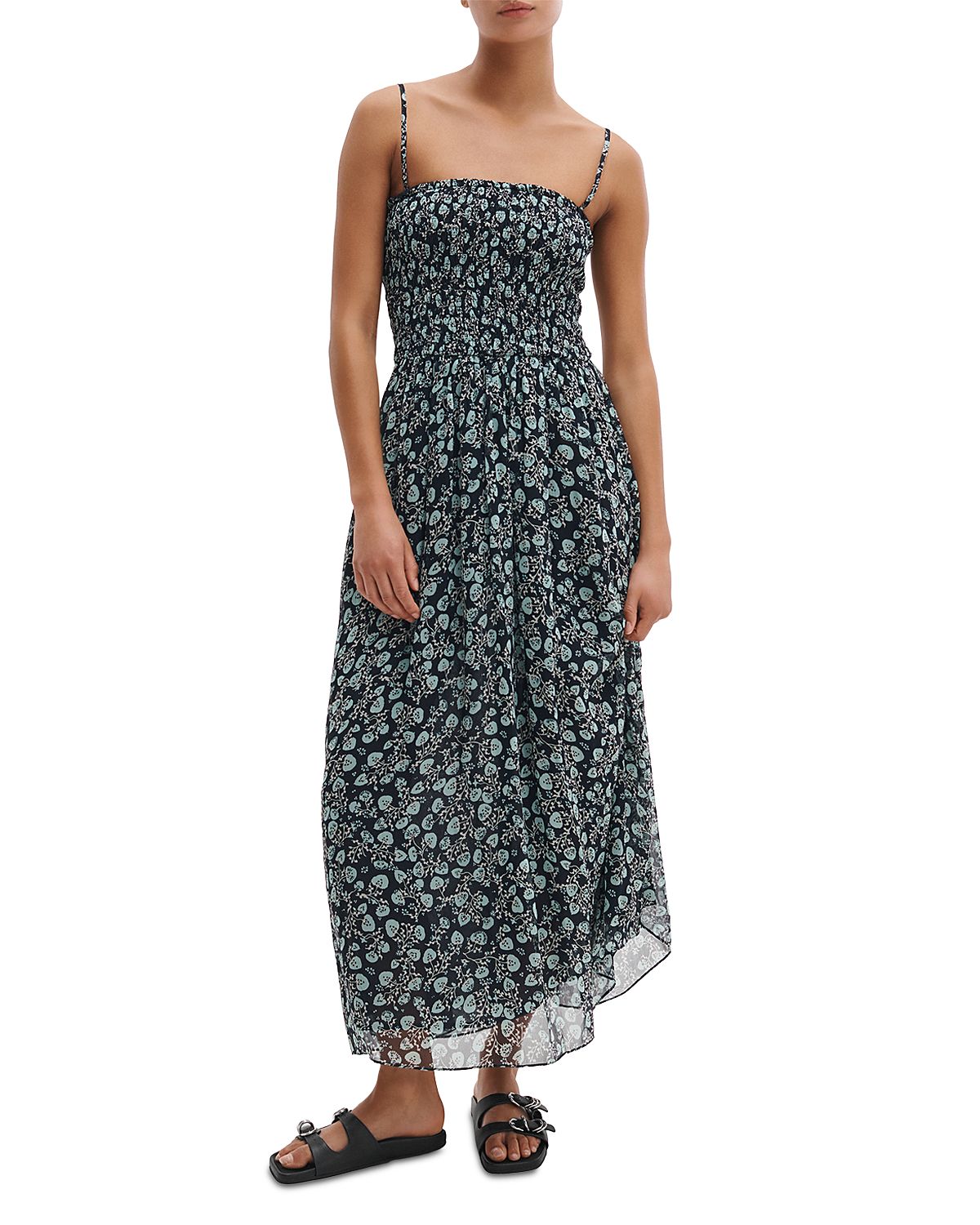 rag & bone Hallie Floral Midi Dress